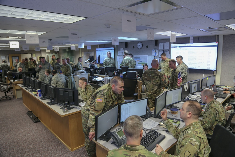 Arctic Eagle 2018 commences with Command Post Exercise