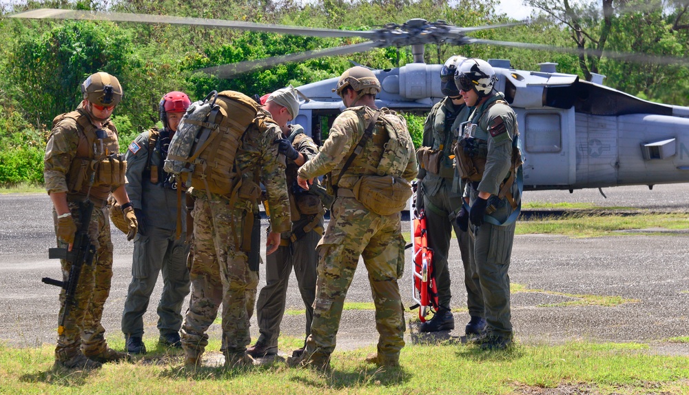 COPE NORTH 18 search and rescue and medical evacuation training