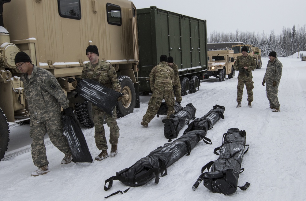 Alaska and Colorado Guardsmen support Arctic Eagle 2018