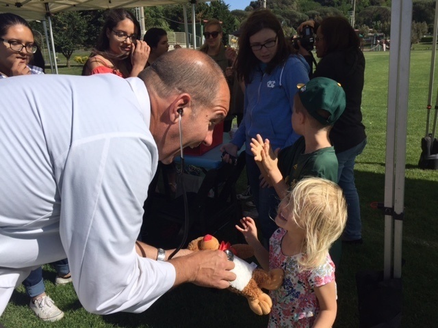 Children Participate in Teddy Bear Clinic