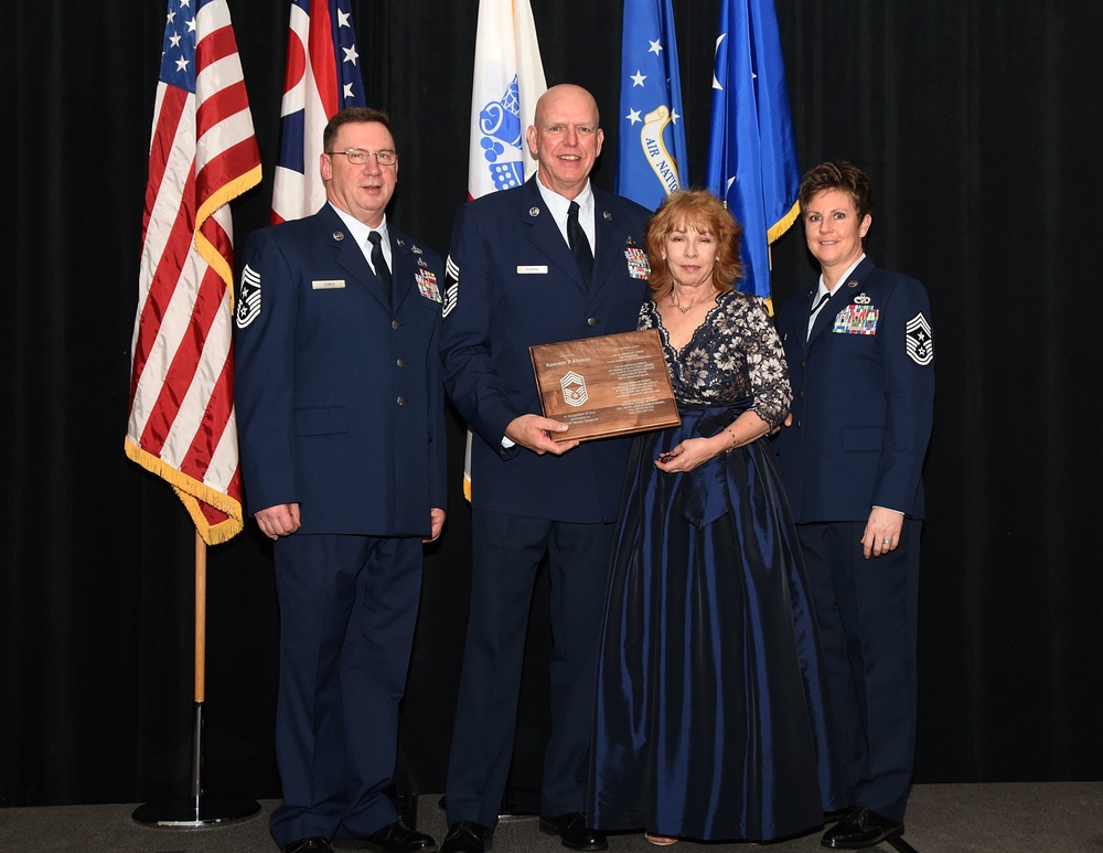 Airman recognized for promotion to chief master sergeant