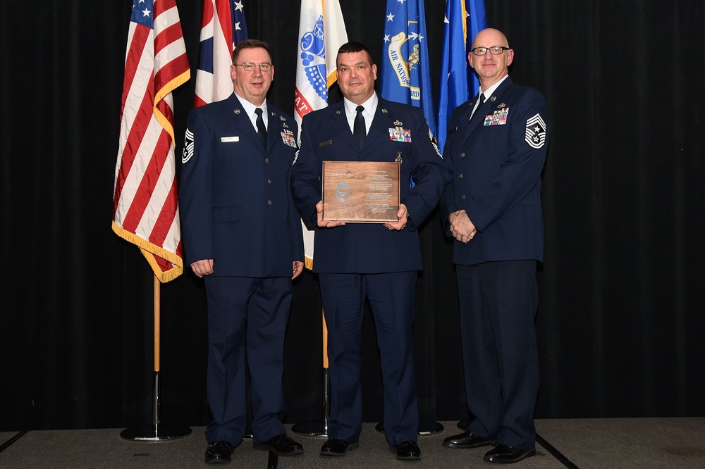 Airman recognized for promotion to chief master sergeant