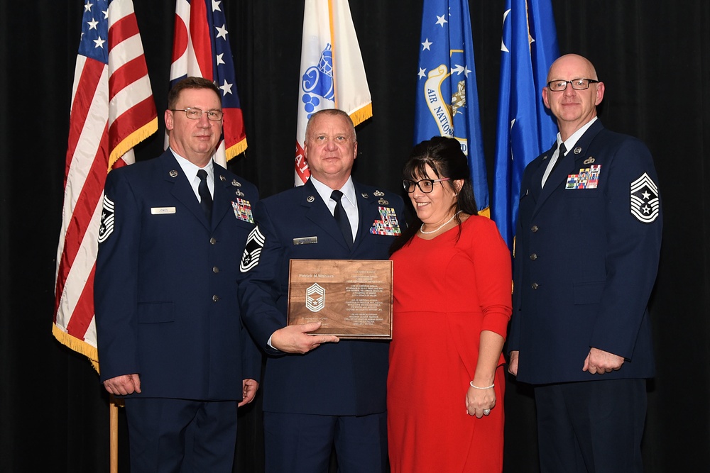 Airman recognized for promotion to chief master sergeant