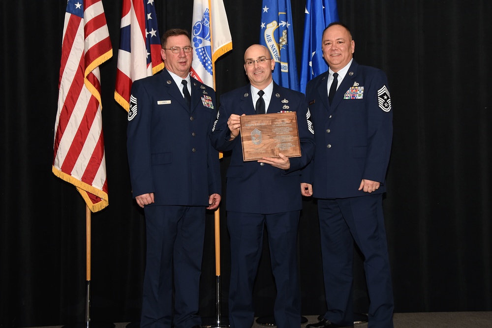 Airman recognized for promotion to chief master sergeant