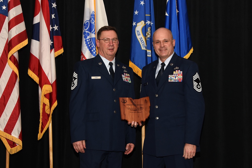 Airman recognized for retirement as a chief master sergeant