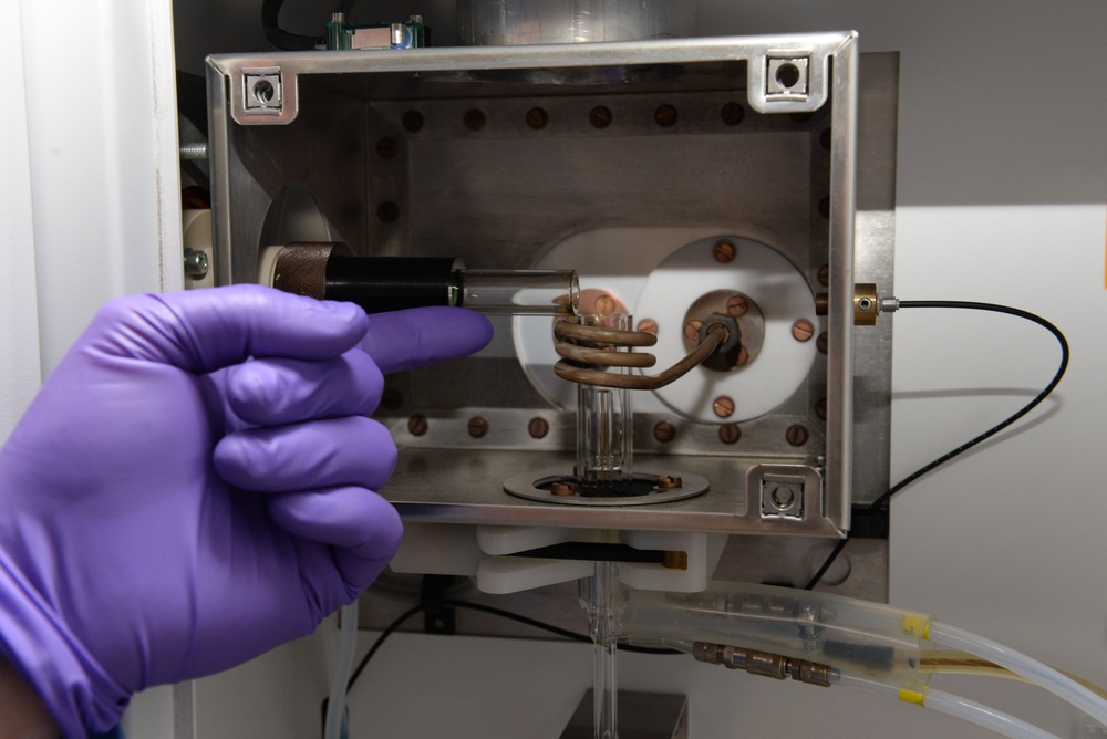Aerospace Fuels lab conduct routine analysis