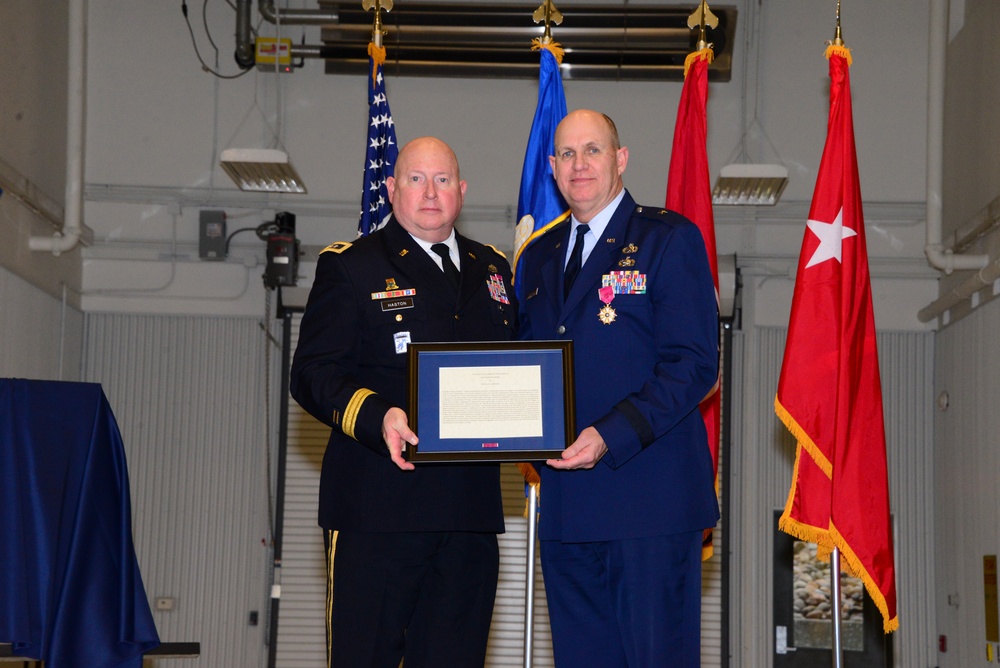 Brig. Gen. Donald Johnson Retirement Ceremony