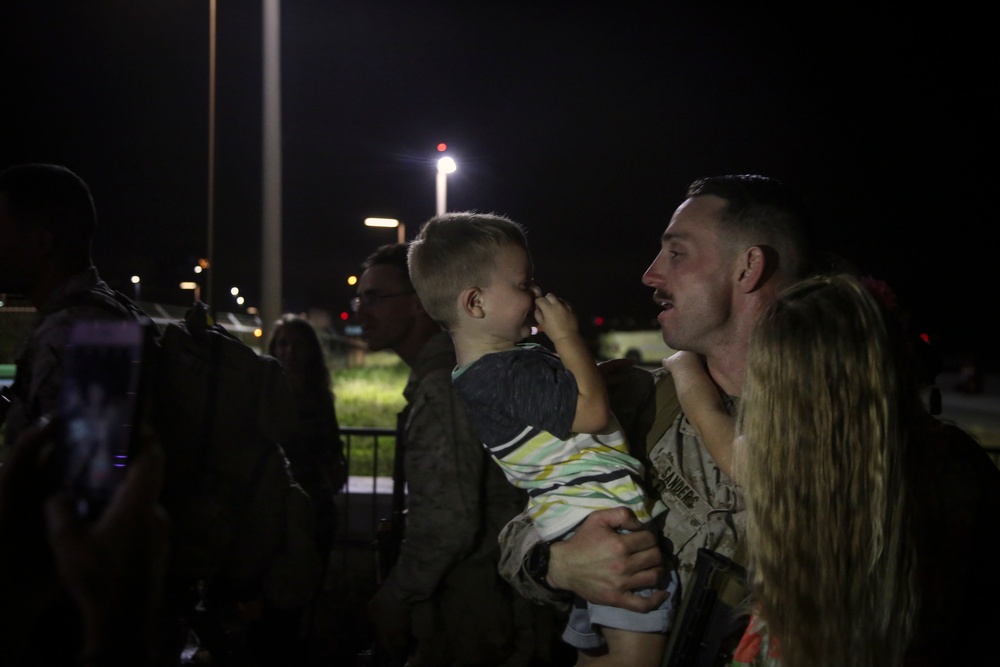 Hawaii Marines return from ITX 2-18