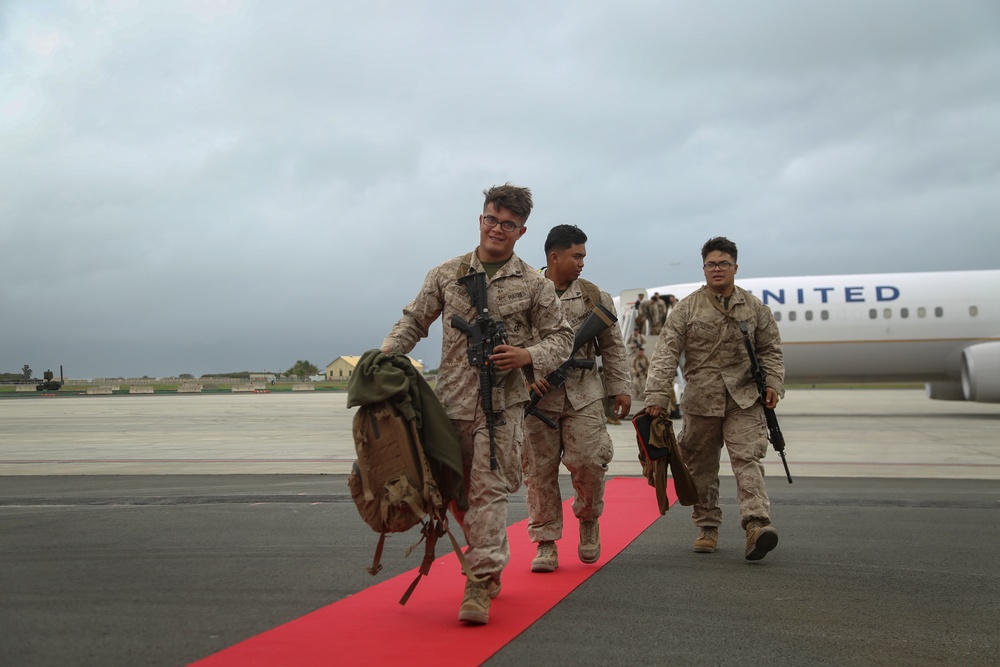Hawaii Marines return from ITX 2-18