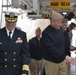 commander, Navy Medicine West, Visits the USNS Mercy, (T-AH 19)