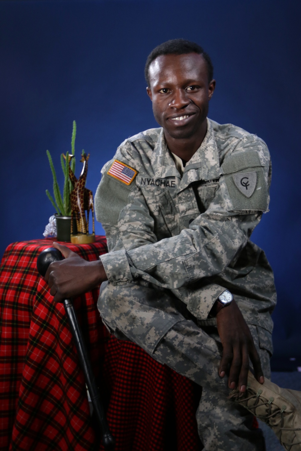 OCelebrating African-American/Black History Month: Humble beginnings, big goals for Ohio National Guard member from Kenya