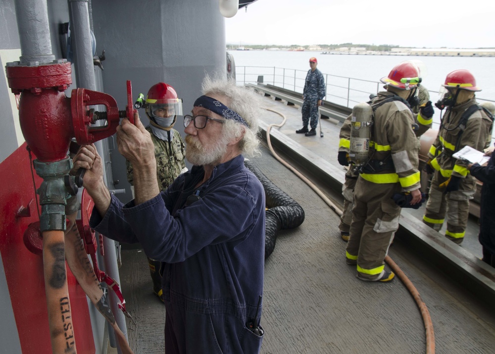 Frank Cable Focuses on Damage Control