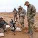 Iraqi soldiers train with BPC on the mortar and RPG