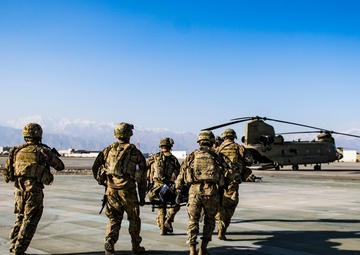 83rd ERQS pararescuemen conduct integration training with members of the U.S. Army in Afghanistan