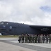 Japan Air Self Defese Force members tour the B-52 Stratofortress