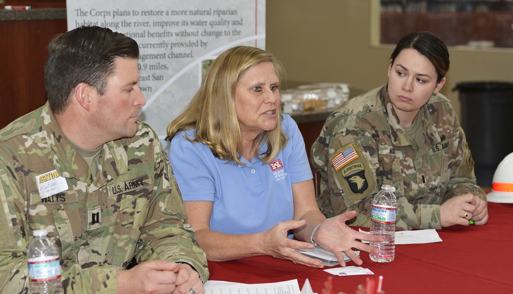 Corps’ representatives spread love of engineering to high school students on Valentine’s Day