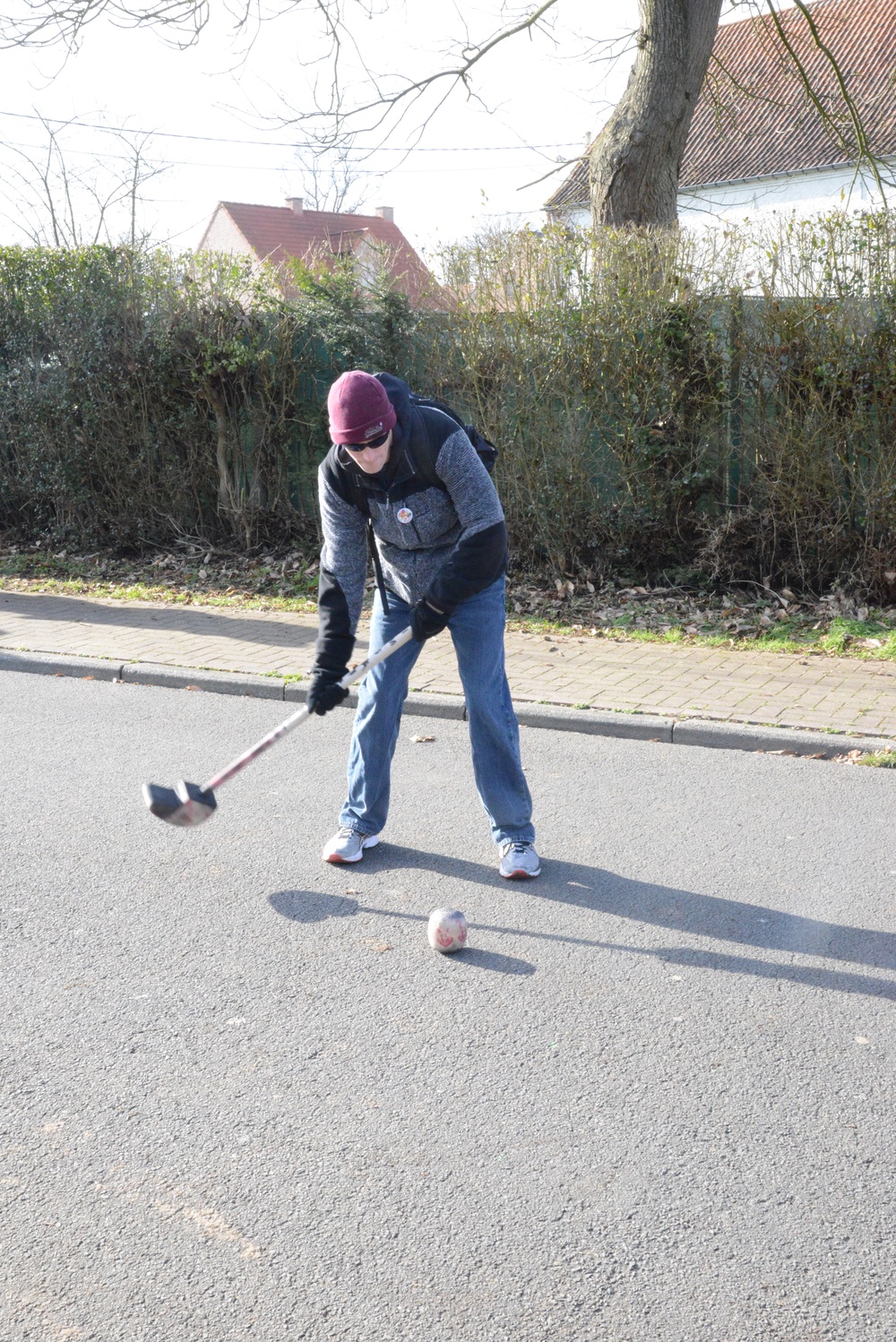 Crossage in Chievres Town