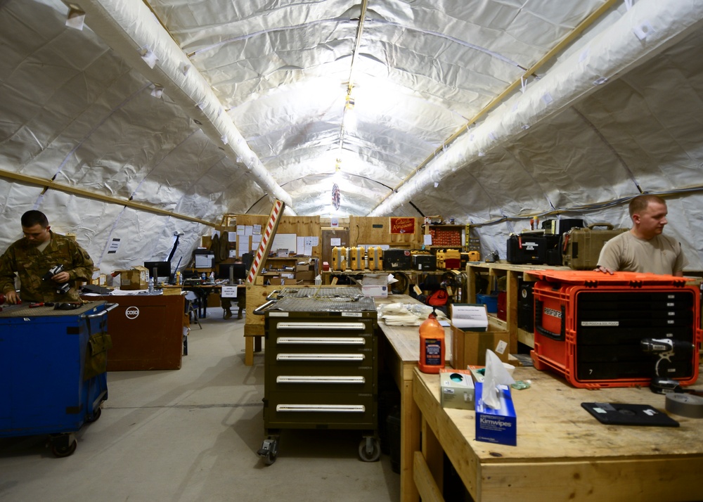 A-10 Maintenance Airmen at Work