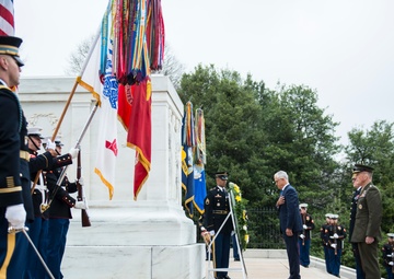 Australian Prime Minister Malcolm Turnbull Visits Arlington National Cemetery