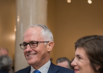 Australian Prime Minister Malcolm Turnbull Visits Arlington National Cemetery