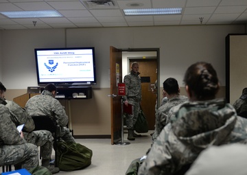 Base-wide exercise: pre-deployment function line marks start