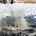 Cold-Weather Operations Course Class 18-04 students complete cold-water immersion training at Fort McCoy