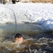 Cold-Weather Operations Course Class 18-04 students complete cold-water immersion training at Fort McCoy