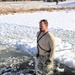 Cold-Weather Operations Course Class 18-04 students complete cold-water immersion training at Fort McCoy