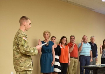 7th Special Forces Group (Airborne) welcomes seven new partners in an induction ceremony