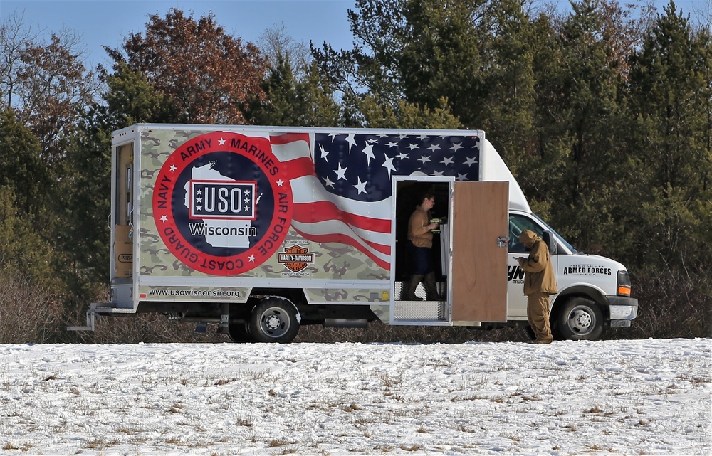 USO Wisconsin supports service members training at Fort McCoy