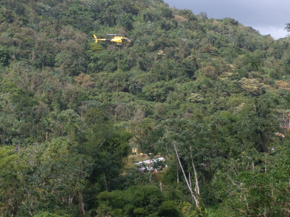 Restoring the electrical grid from the air