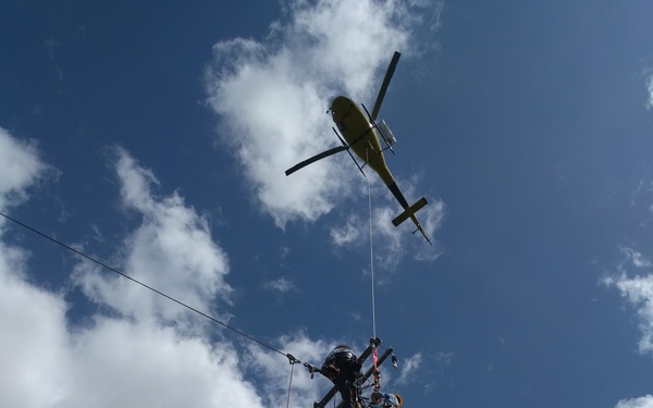Restoring the electrical grid from the air