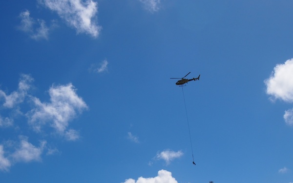 Restoring the electrical grid from the air