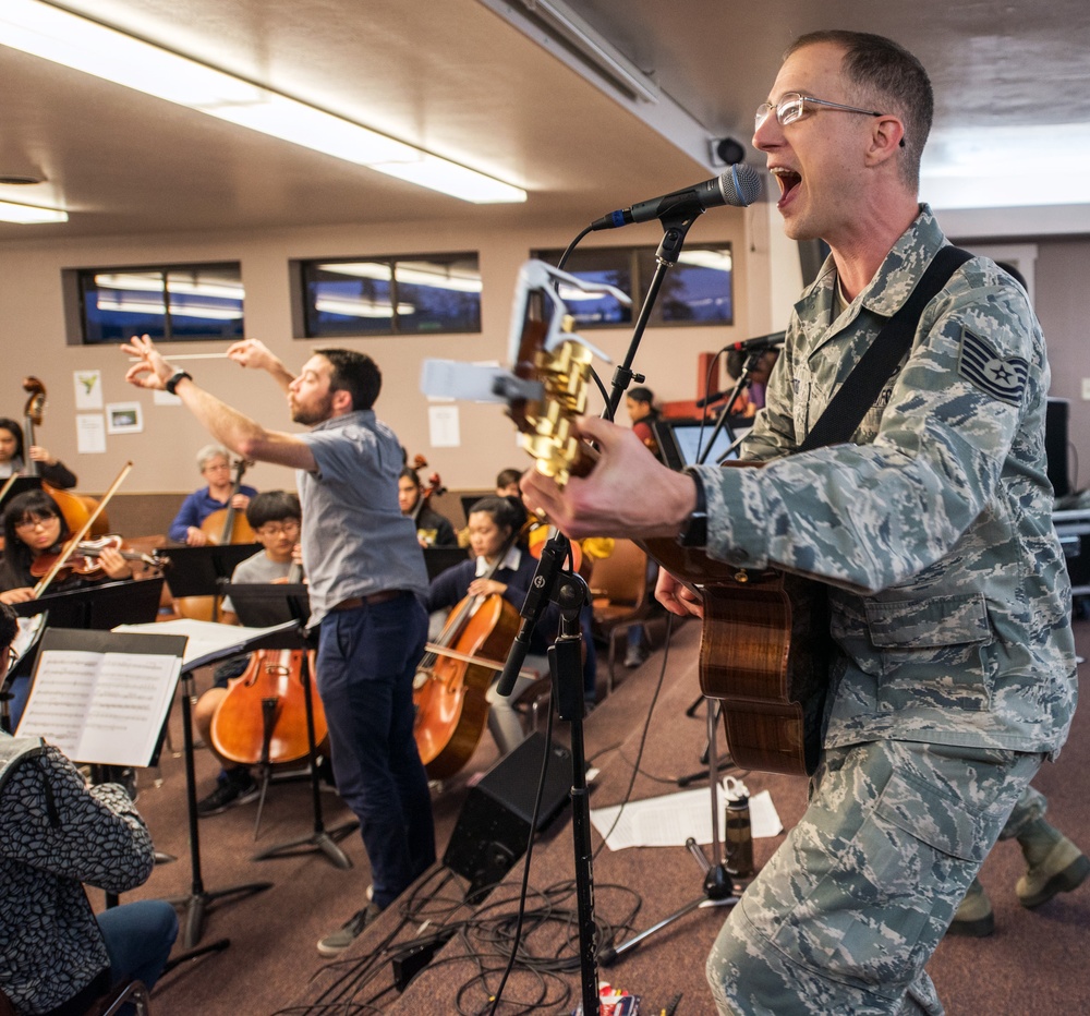 Travis AFB Band of the Golden West and Napa Youth Symphony