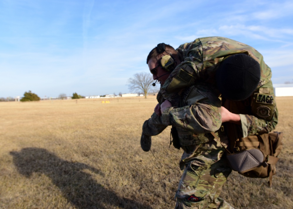 JTAC joint training at Whiteman AFB