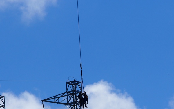 Restoring the electrical grid from the air