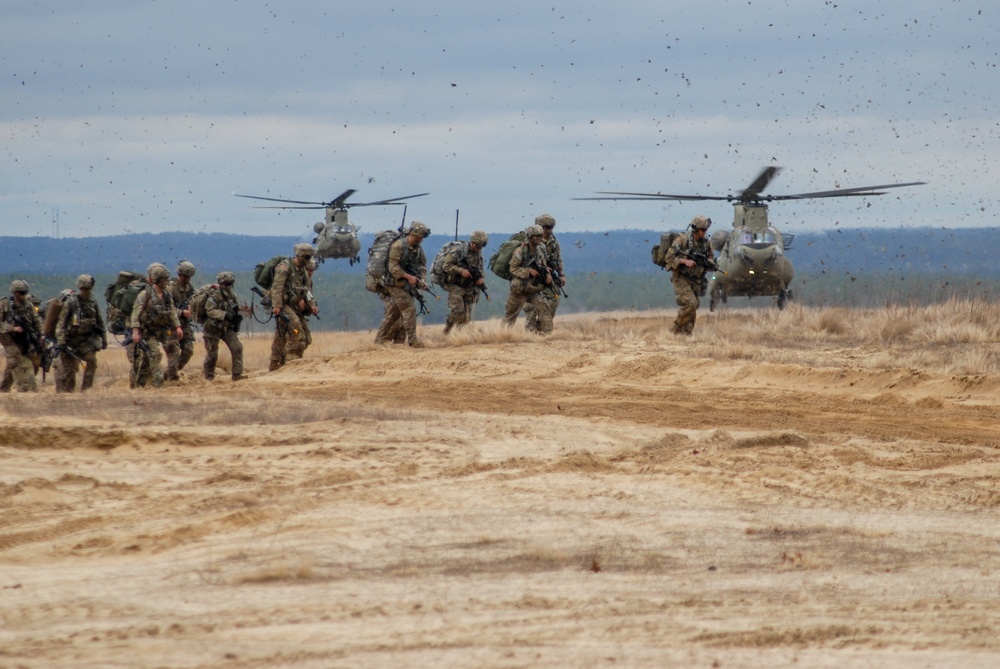 82nd Airborne Division holds readiness exercise