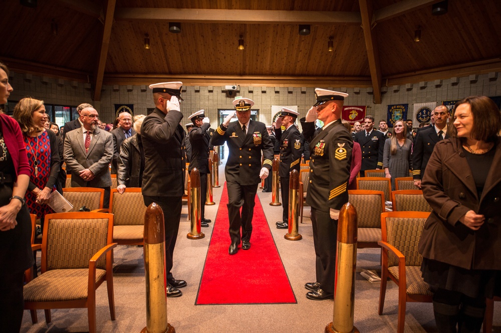 USS Alabama (SSBN 731) Gold Conducts Change of Command