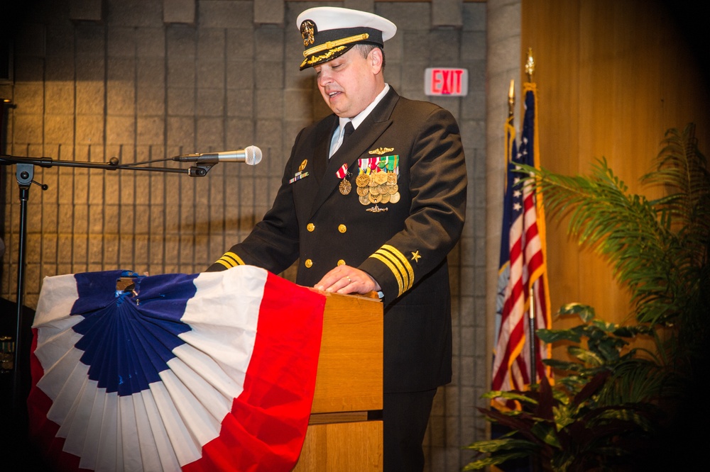 USS Alabama (SSBN 731) Gold Conducts Change of Command