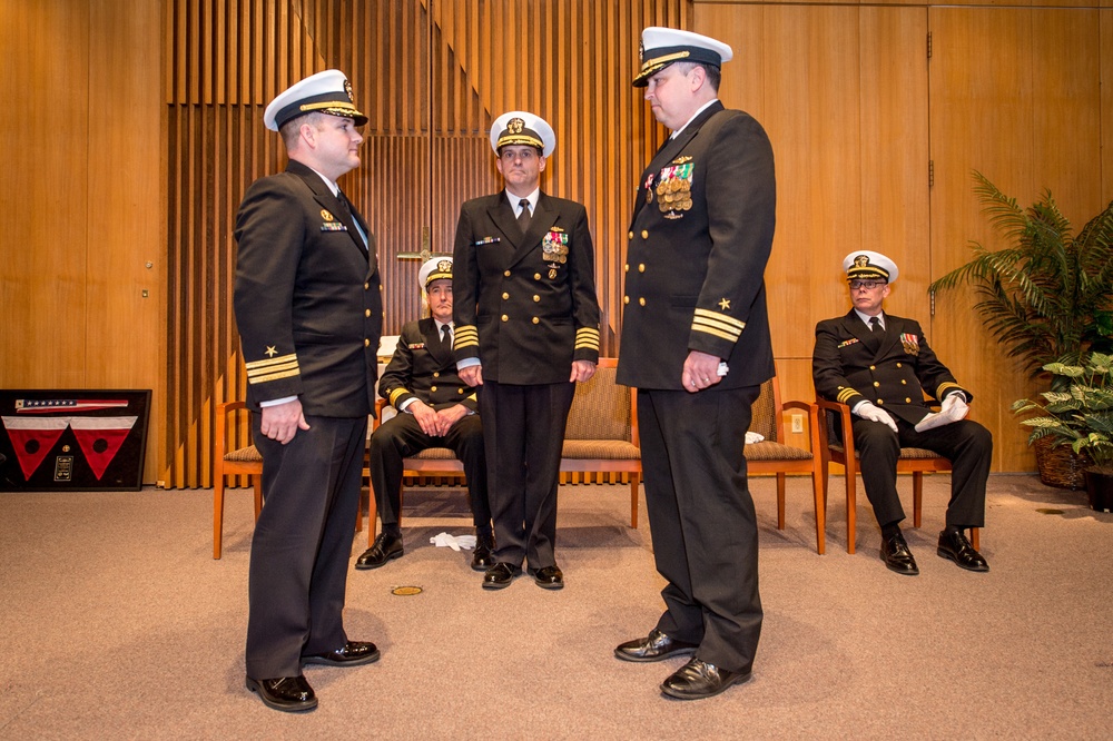 USS Alabama (SSBN 731) Gold Conducts Change of Command