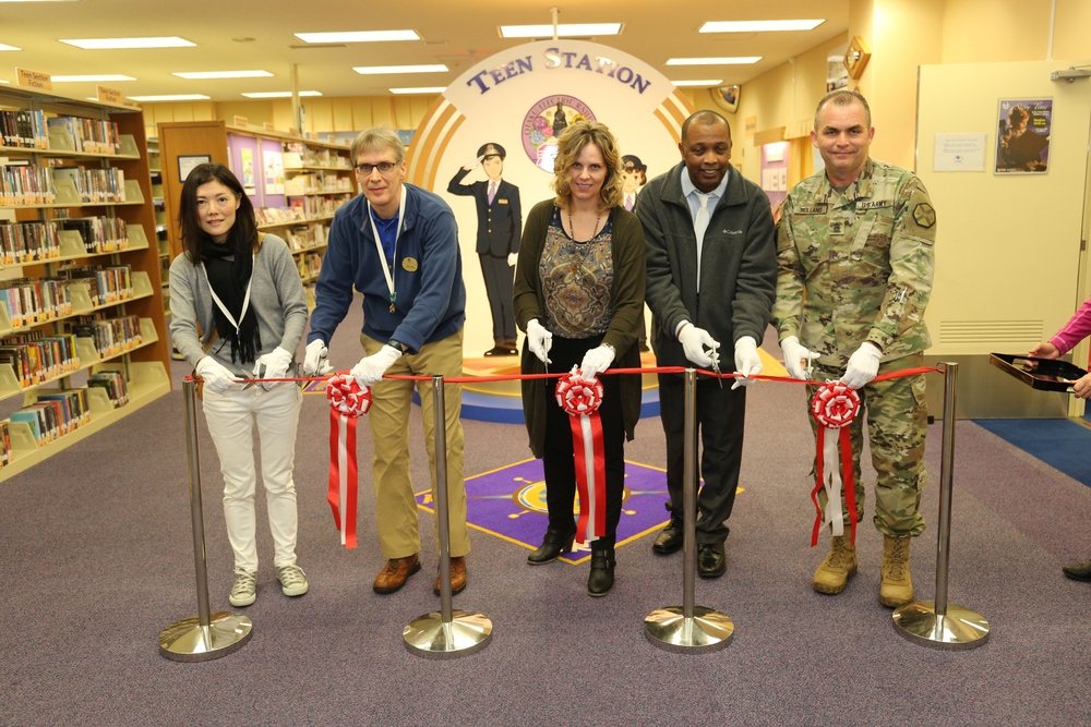 Camp Zama Library opens new teen station