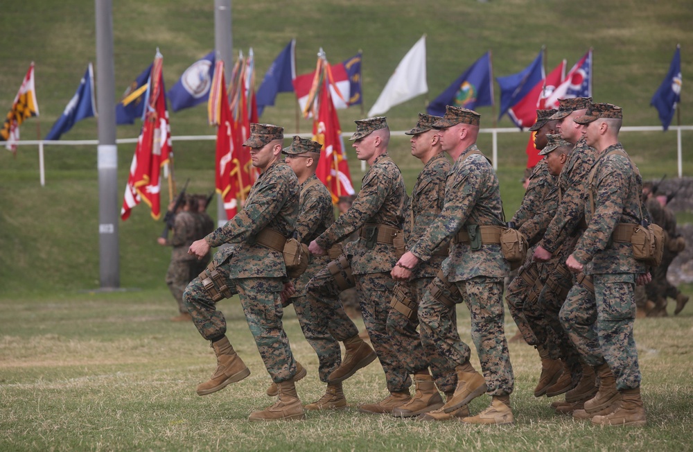 3rd Marine Division says farewell to Sgt. Maj. Santiago