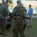 Parris Island Annual Christmas tree Bonfire