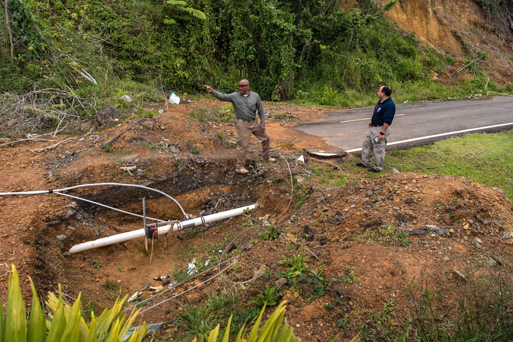 Landslide Collapses Road In Barranquitas