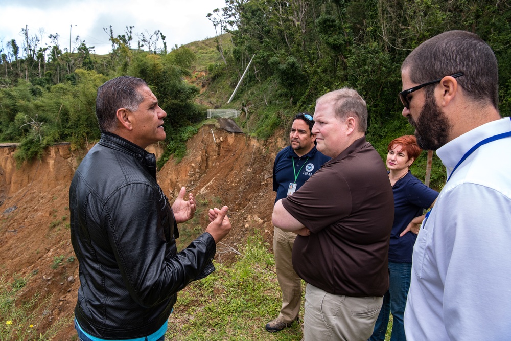 Landslide Collapses Road In Barranquitas