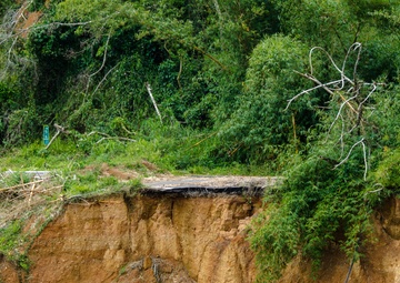 Landslide Collapses Road In Barranquitas
