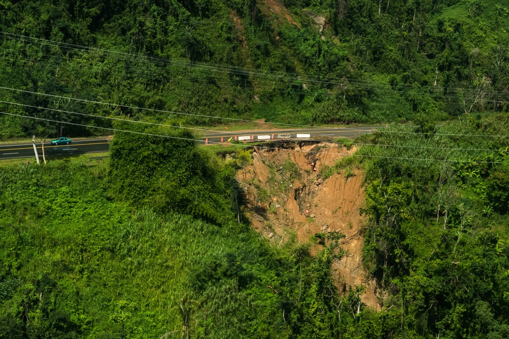 FEMA Region VII Visits Puerto Rico JFO And Takes Aerial Tour Of Damage