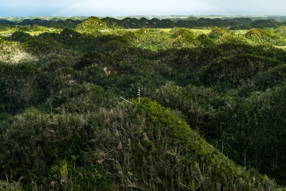 FEMA Region VII Visits Puerto Rico JFO And Takes Aerial Tour Of Damage