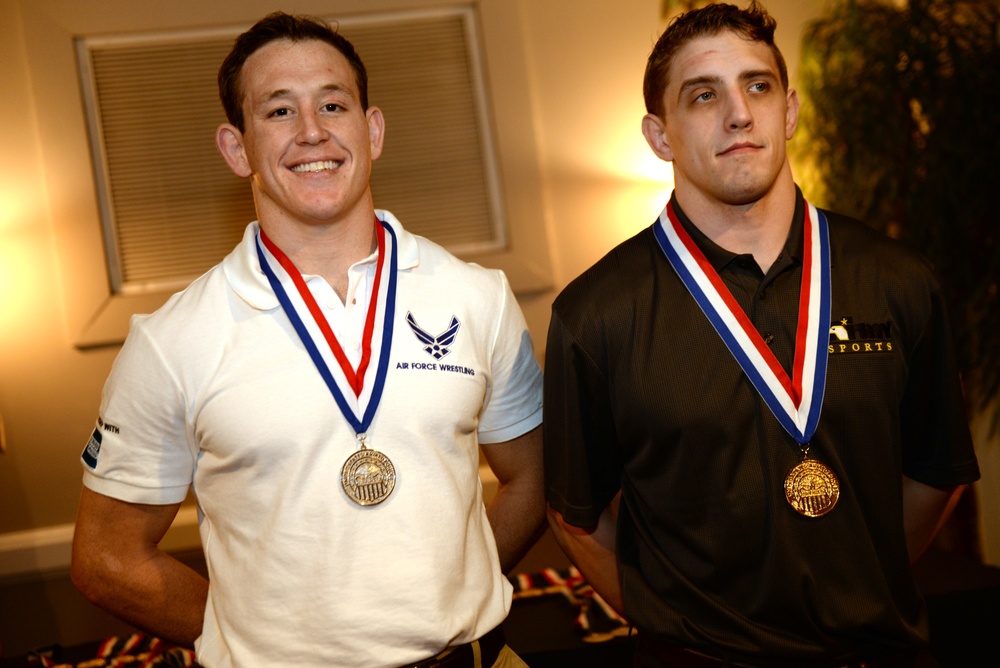 Air Force wrestlers take two medals at nationals > Air Force