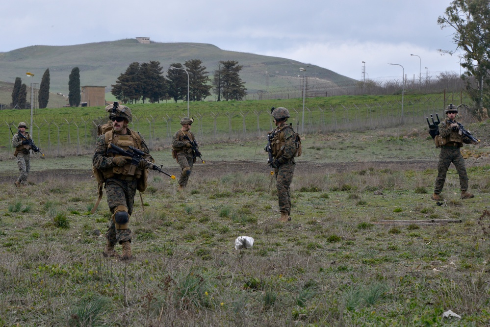 U.S. Marines demonstrate infantry capabilities